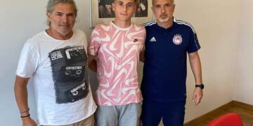 Στον Ολυμπιακό Κ17 ο Χατζηδιαμαντής από τα Γιαννιτσά