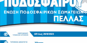 Σχολή διαιτησίας ποδοσφαίρου από την ένωση Πέλλας